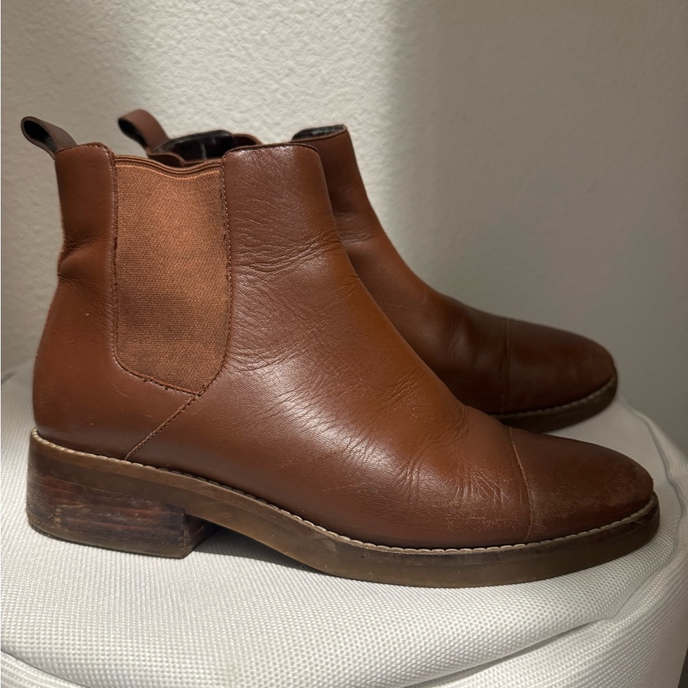 Cole Haan Brown Heeled Boots